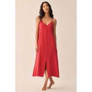 uniqlo satin midi dress Women's Satin Camisole Dress